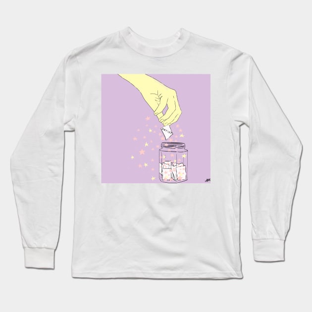 Dream Jar Long Sleeve T-Shirt by marahhoma